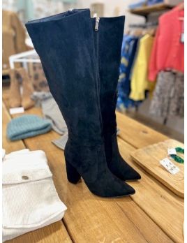 Bottes à talons bout pointu