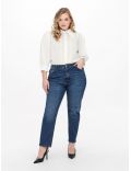 Jeans mom taille haute curve
