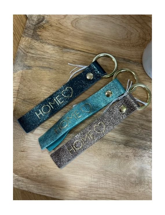 Porte clés en cuir