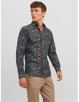 Chemise coupe slim imprimé