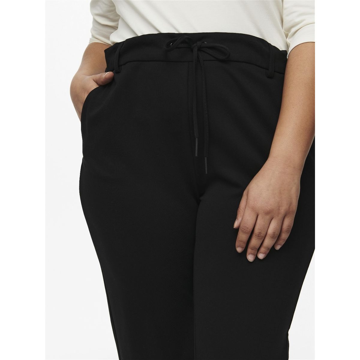 Pantalon jogpant noir curve Pantalon jogpant noir curve