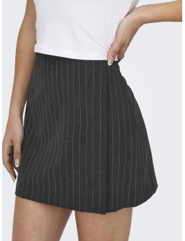 Jupe à rayures courte