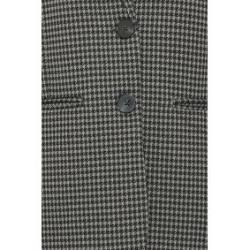 Blazer coupe oversize à carreaux