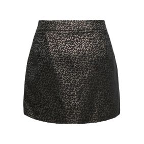 Jupe imprimée leopard