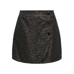 Jupe imprimée leopard