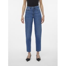 Jeans coupe Mom taille haute