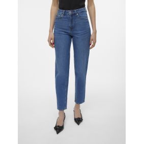 Jeans coupe Mom taille haute