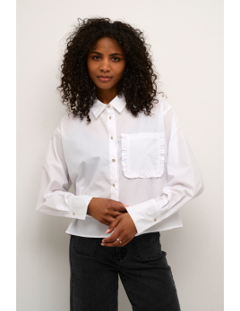Chemise courte avec boutons...