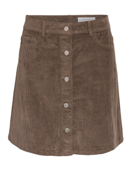 Jupe droit en velours côtelé