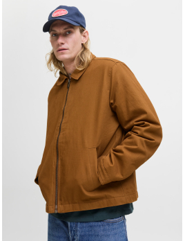 🧥 Veste zippée camel – JACK...