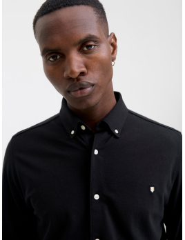 Chemise Noire Homme en...