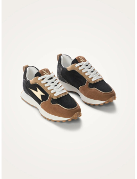 Baskets éclair Lunelle noir...