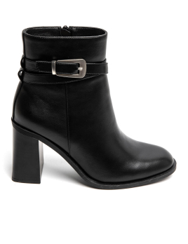 Bottine à Talon Carré avec...