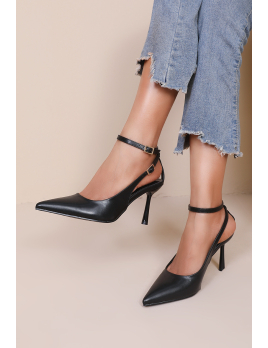 Escarpins Noirs à Brides...
