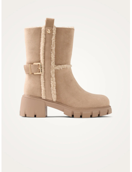Bottines Dolores beige à...