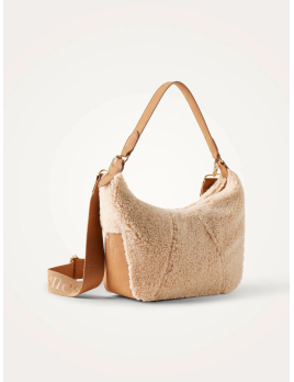 Sac hobo Loelia beige moumoute